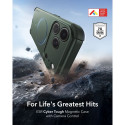 Kryt ESR CYBER TOUGH MAGSAFE iPhone 17 Pro Max / 18 Pro Max zelený