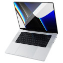 SPIGEN GLAS.tR Slim Ochranné sklo 2.5D FULL-COVER 0.3mm pro MacBook Pro 14" (2021/23), černý rámeček – obrázek 2