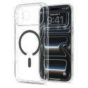 Kryt Spigen ULTRA HYBRID MAGSAFE iPhone 17 Pro / 18 Pro průhledný/grafitový