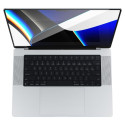 SPIGEN GLAS.tR Slim Ochranné sklo 2.5D FULL-COVER 0.3mm pro MacBook Pro 16" (2021), černý rámeček