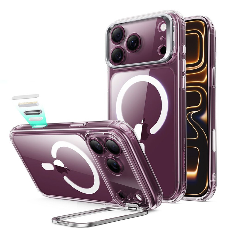 Kryt ESR CLASSIC HYBRID KICKSTAND MAGSAFE pro iPhone 17 Pro / 18 Pro - průhledný