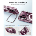 Kryt ESR CLASSIC HYBRID KICKSTAND MAGSAFE iPhone 17 Pro / 18 Pro průhledný
