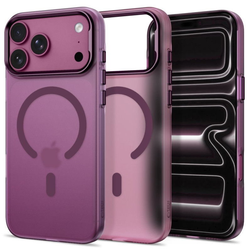 Kryt Tech-Protect MAGZERO pro iPhone 17 Pro / 18 Pro - matná vínová