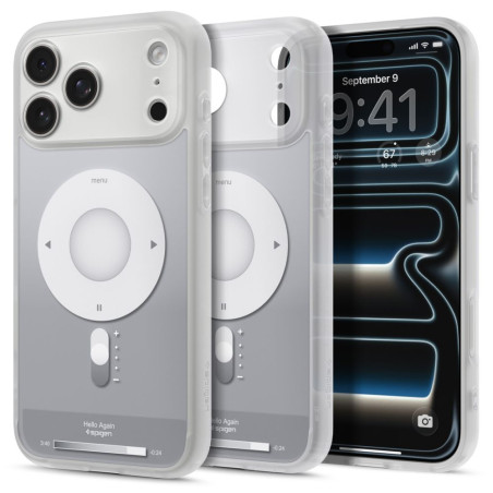 Kryt Spigen ULTRA HYBRID MAGSAFE iPhone 17 Pro / 18 Pro - classic silv