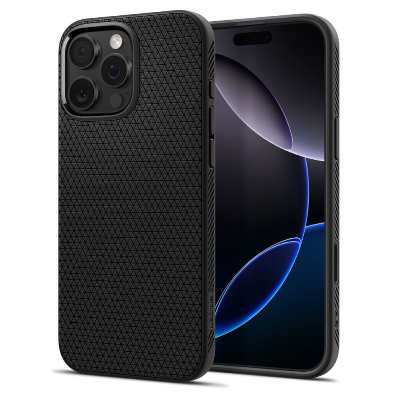 Spigen Liquid Air "T" MagSafe case for iPhone 16 Pro – matně černé