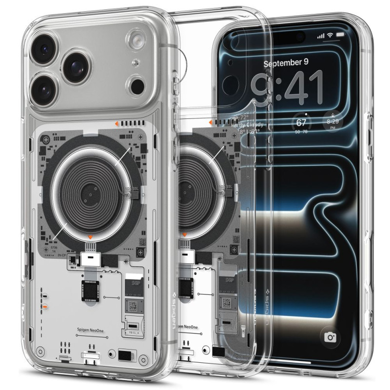 Kryt Spigen ULTRA HYBRID MAGSAFE pro iPhone 17 Pro / 18 Pro - Neo One