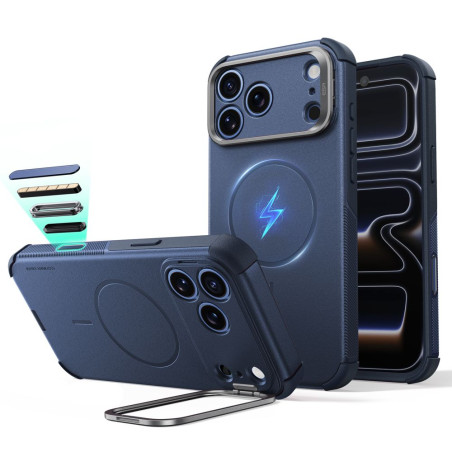 Kryt ESR CYBER TOUGH KICKSTAND MAGSAFE iPhone 17 Pro - blue