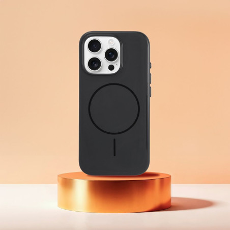 Kryt iPhone 17 Pro / 18 Pro MagSafe - glossy black