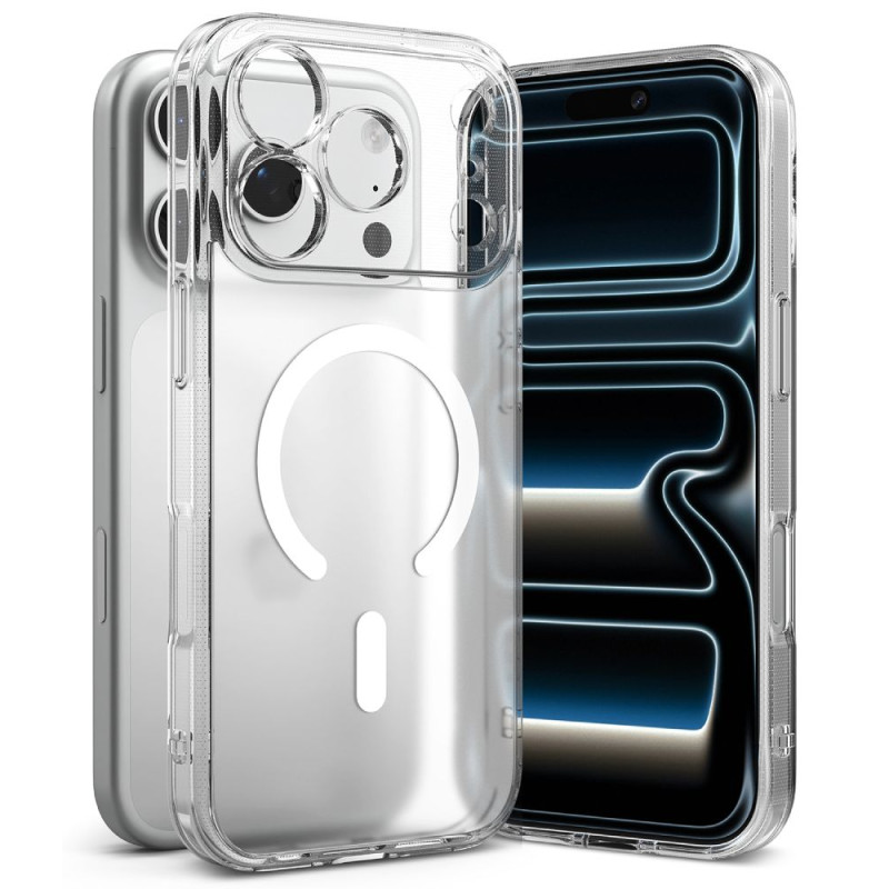Kryt Ringke FUSION MAGNETIC MAGSAFE pro iPhone 17 Pro / 18 Pro - matte clear