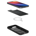 Spigen Liquid Air Mag MagSafe pro iPhone 16e – černé matné