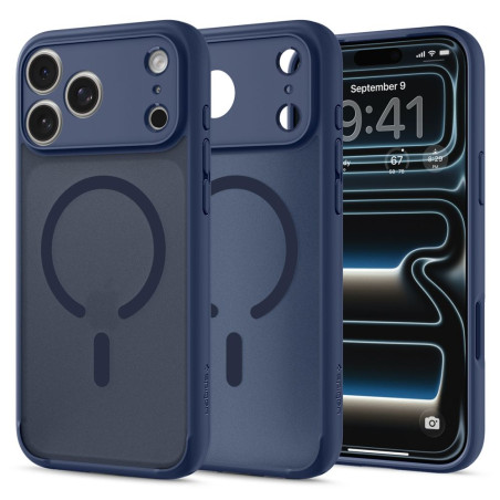 Kryt Spigen ULTRA HYBRID MAGSAFE iPhone 17 Pro - frost deep blue