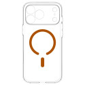 Kryt Spigen ULTRA HYBRID MAGSAFE iPhone 17 Pro / 18 Pro clear/orange