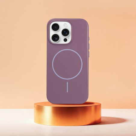 Kryt s MagSafe pro iPhone 17 Pro - fialová glossy