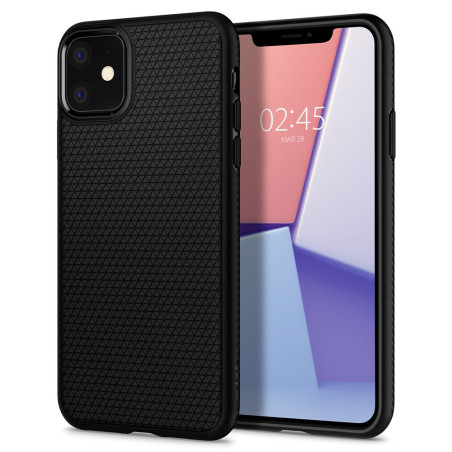 SPIGEN Liquid Air odolný kryt pro iPhone 11, matně černý