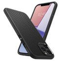 SPIGEN Liquid Air odolný kryt pro iPhone 12/12 Pro, matně černý