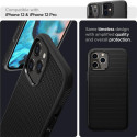 SPIGEN Liquid Air odolný kryt pro iPhone 12/12 Pro, matně černý