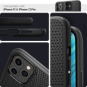SPIGEN Liquid Air odolný kryt pro iPhone 12/12 Pro, matně černý