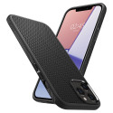 SPIGEN Liquid Air odolný kryt pro iPhone 12/12 Pro, matně černý