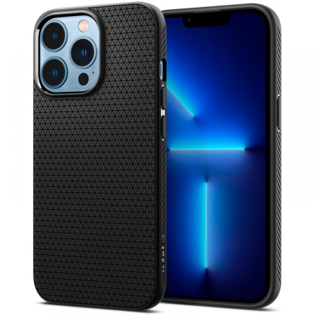 SPIGEN Liquid Air odolný kryt pro iPhone 13 Pro, matně černý