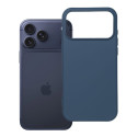 Kryt SILICONE iPhone 18/17 Pro Max - tmavě modrá