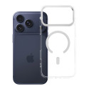Kryt FRAME CLEAR HYBRID MAG COVER pro iPhone 17 Pro Max / 18 Pro Max - transparentní