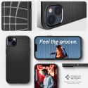 SPIGEN Liquid Air odolný kryt pro iPhone 14 Plus, matně černý