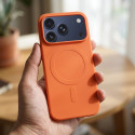 Kryt MagSafe (big hole) pro iPhone 18/17 Pro – oranžový