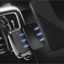 Držák pro magnetické auto držáky – černá/stříbrná