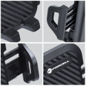 Držák Forcell F-GRIP Carbon pro telefon - černý