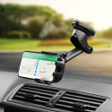 Držák Forcell F-GRIP Carbon pro telefon - černý