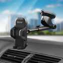 Držák Forcell F-GRIP Carbon pro telefon - černý