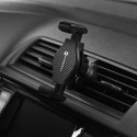 Držák Forcell F-GRIP CARBON H-CF509 do auta černý