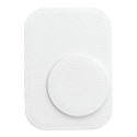 magnet držák do auta pro telefon – bílá (eko kůže)