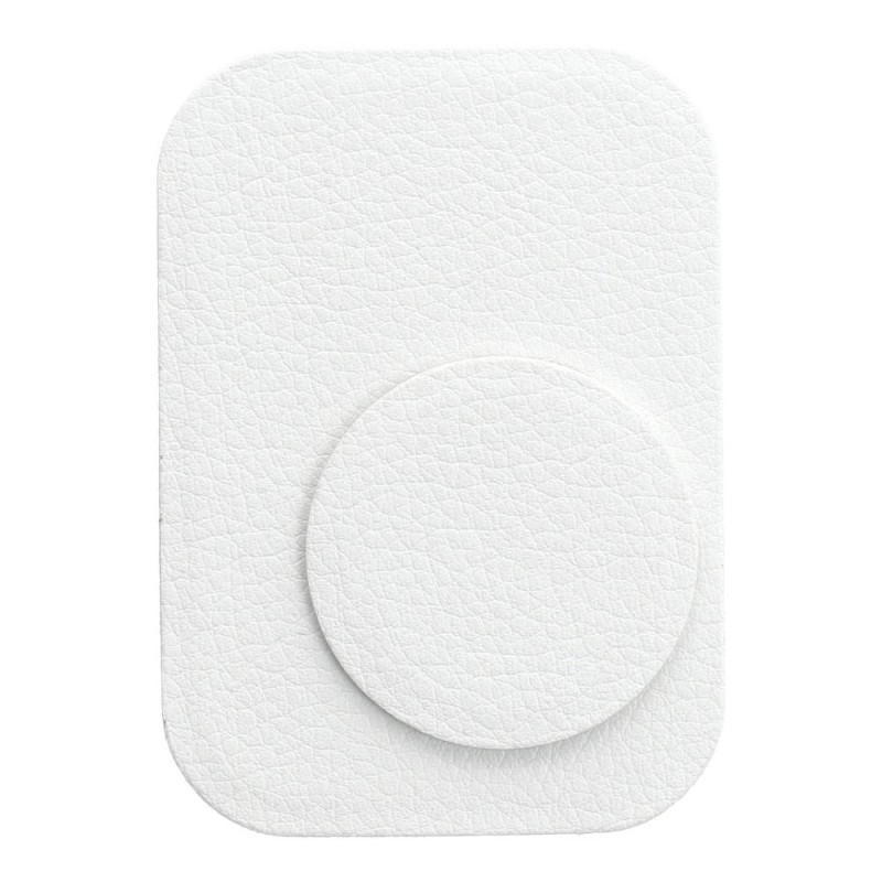 Držák do auta magnet car holder pro telefon - bílá (eko kůže)