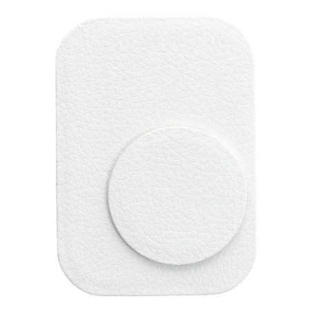 magnet držák do auta pro telefon – bílá (eko kůže)