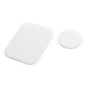 magnet držák do auta pro telefon – bílá (eko kůže)