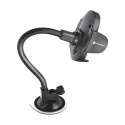 Držák do auta Forcell F-GRIP Oval pro telefon – černý