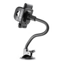 Forcell F-GRIP Regular autovendržák 2v1 – černý