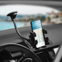 Forcell F-GRIP Regular autovendržák 2v1 – černý