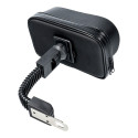 Vodotěsný držák na motorku pro 6,4"–8,0" - černý