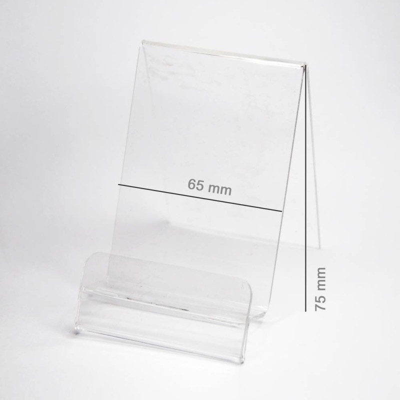 Stojánek pro smartphone - transparentní