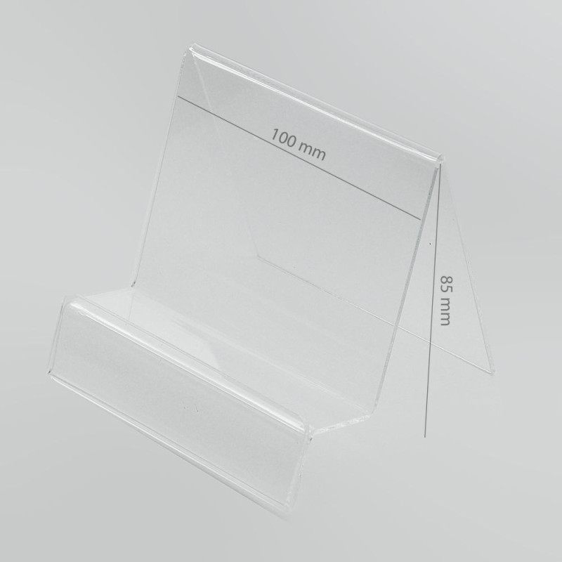 Stojánek Plexi Vertical Holder pro telefon/tablet - transparentní