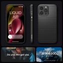 SPIGEN Liquid Air odolný kryt pro iPhone 15 Pro, matně černý