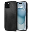 SPIGEN Liquid Air odolný kryt pro iPhone 15, matně černý