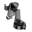 Držák do auta Hoco H81 Gravity pro 6.1-7.0" - černá/šedá