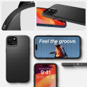 SPIGEN Liquid Air odolný kryt pro iPhone 15, matně černý