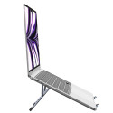 Stojánek Forcell F-GRIP FOLD STAND X PRO pro notebook/tablet - šedý