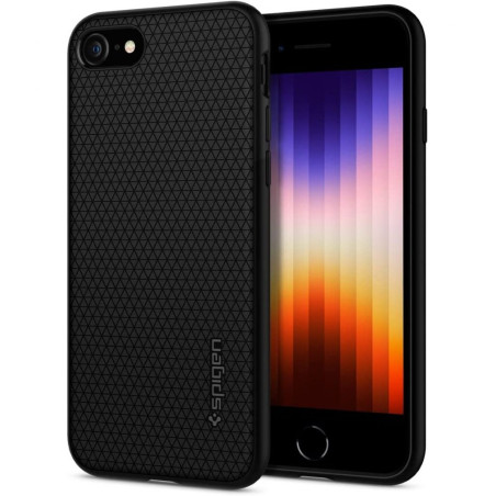 SPIGEN Liquid Air odolný kryt pro iPhone 7/8/SE20/SE22, matně černý