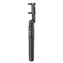 Selfie tyč Forcell F-GRIP S150XL se stativem - černá