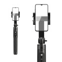 Selfie tyč Forcell F-GRIP S150XL se stativem - černá